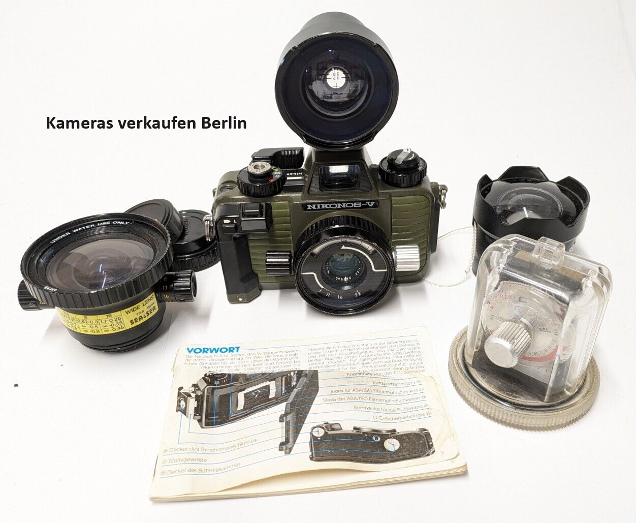 Kameras und Objektive aus einer Sammlung in Berlin