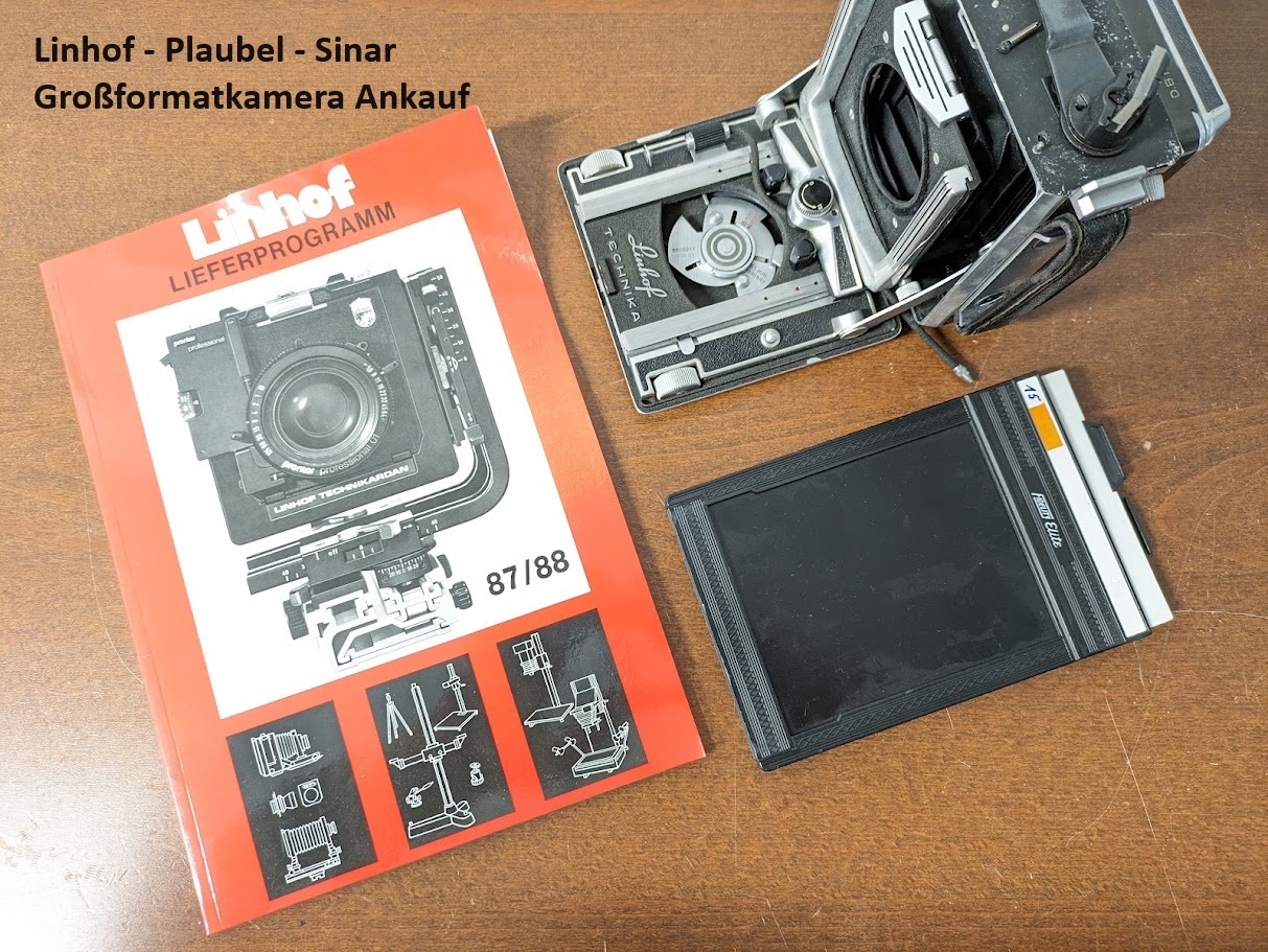 Linhof, Sinar und Plaubel Großformattechnik